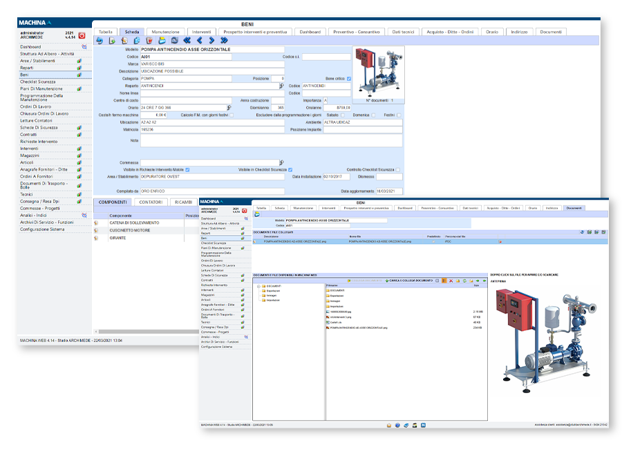 Gestione documentale integrata MACHINA WEB