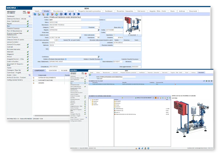 Gestione documentale integrata MACHINA WEB